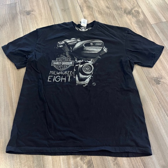 Harley Davidson Mens Graphic T-Shirt Lot of 8 Biker Tees Travel XL - Picture 10 of 16